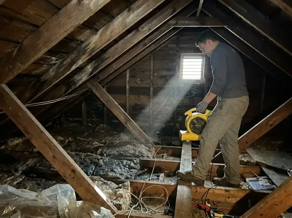attic-water-damage-drying-proc-007 — frequently asked questions, Emergency Water Extraction & 24/7 Flood Response in Forty F…